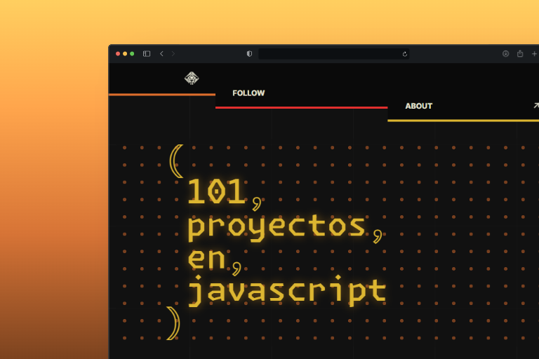 Proyecto { 101 proyectos js }